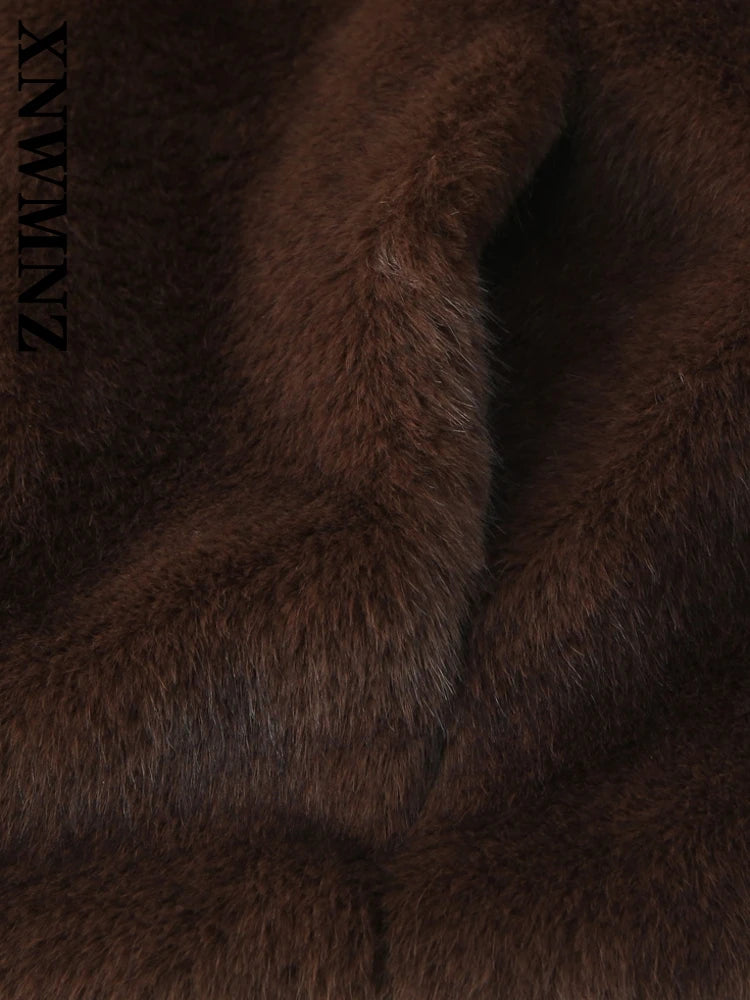 TO Warm Short Fur Jacket