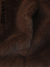 TO Warm Short Fur Jacket