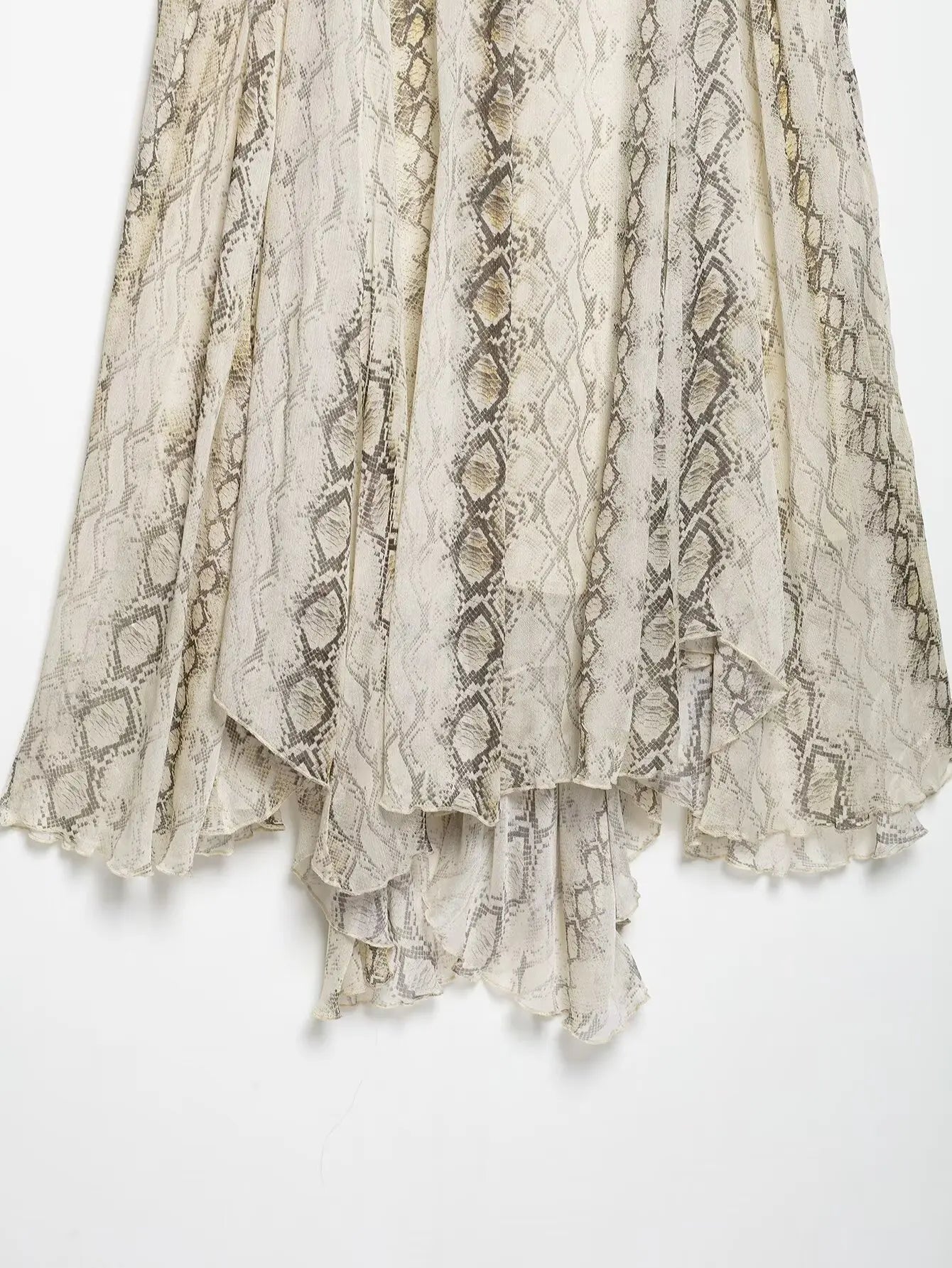 FIL Crochet Seashell Mini Dress
