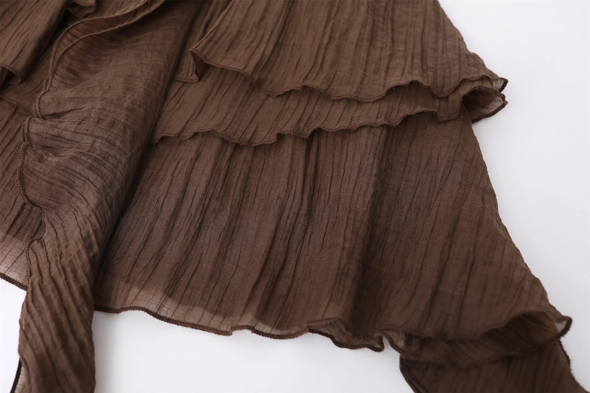 KOM Fringe & Flower Mini Dress