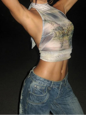 ZAYA Butterfly Tie Top
