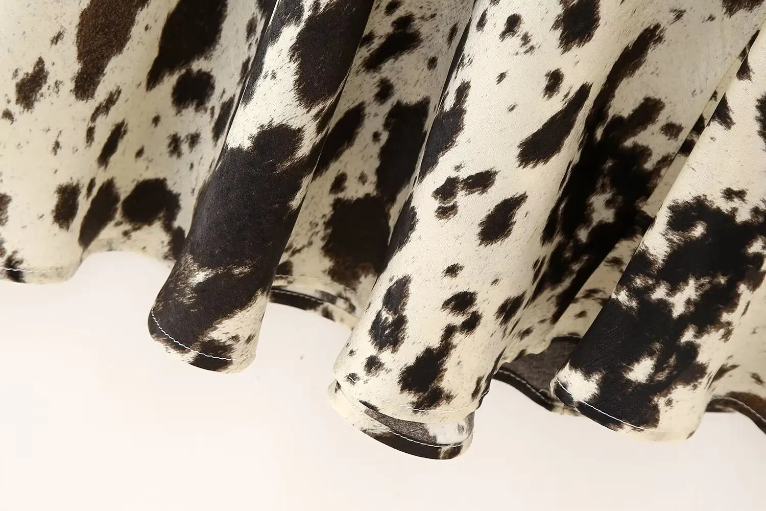 Dalmatian Print Skirt