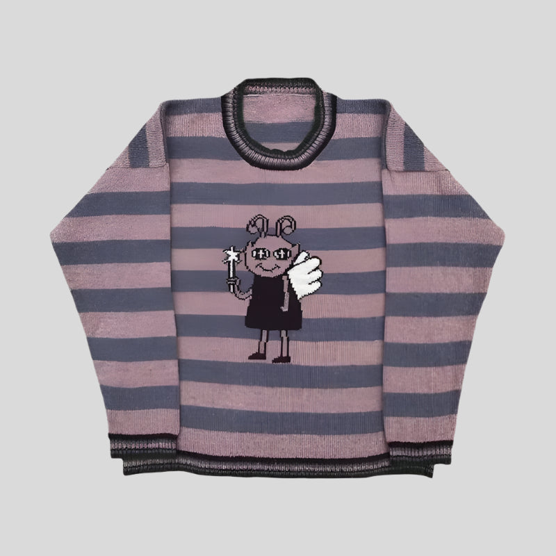 YYY Cartoon Sweater