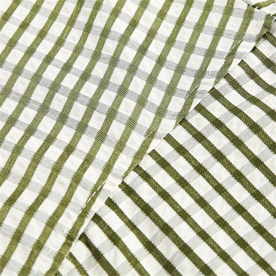 Men's Plaid Cargo Shirt