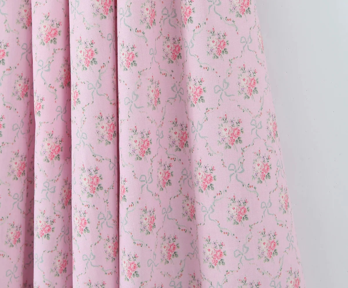 Yaara- Vintage Style Maxi Dress