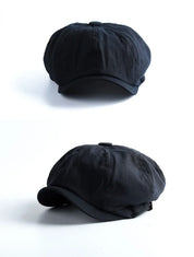 Vintage Octagonal Newsboy Cap