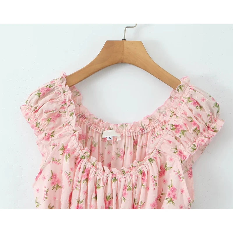 Second - Floral mini dress