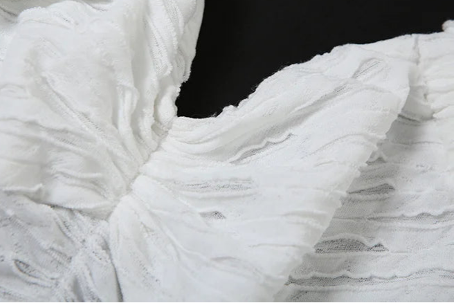 Jenifer White Asymmetric Dress