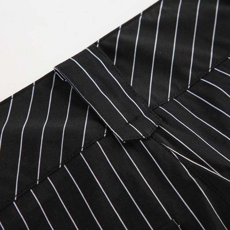UU Elegant Striped Low Pants