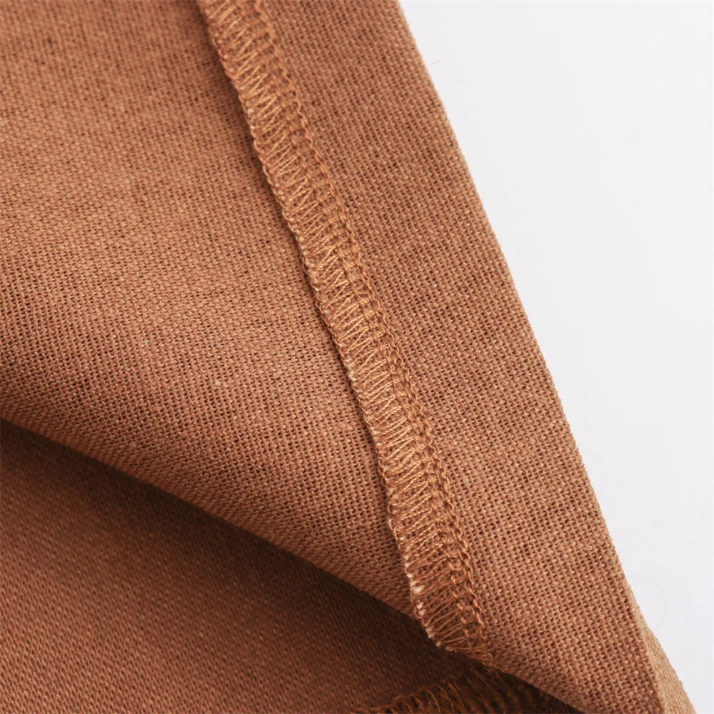 JU Brown Evening Dress