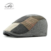 Tweed Newsboy Cap