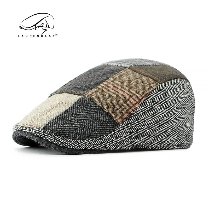 Tweed Newsboy Cap