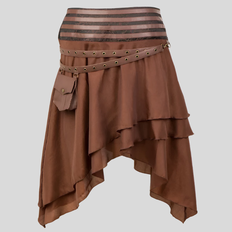 Rustic Brown Skirt
