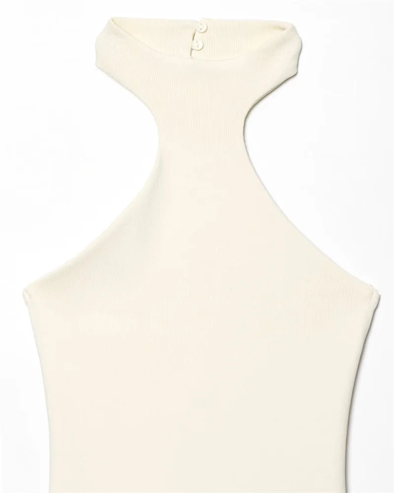 Liel- White maxi dress