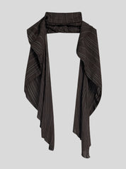 UP Striped Shirt with Scarf