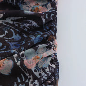 JIM One-Sleeve Tiered Dress