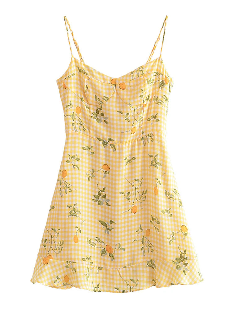 DEM Embellished Print Dress
