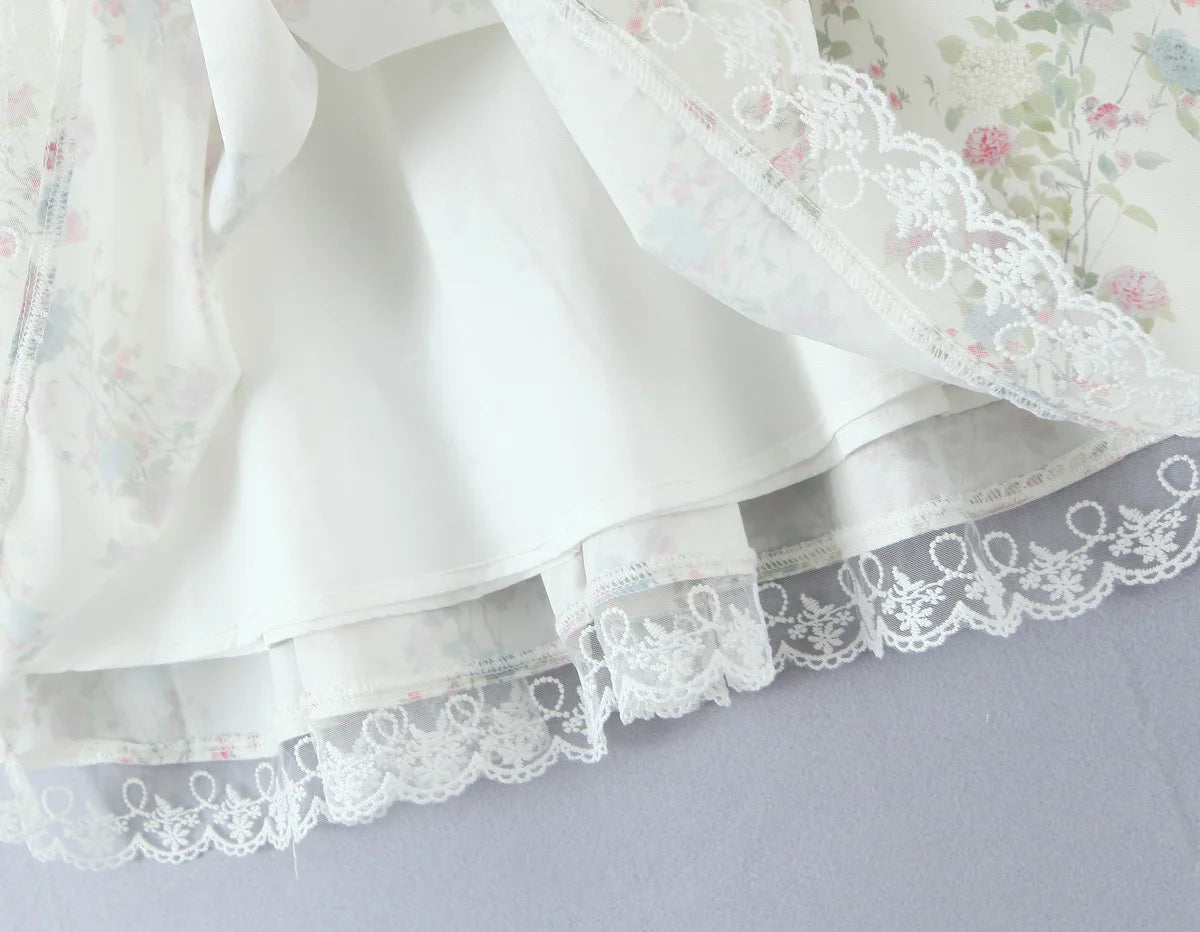 Inbal - Vintage-style floral mini dress