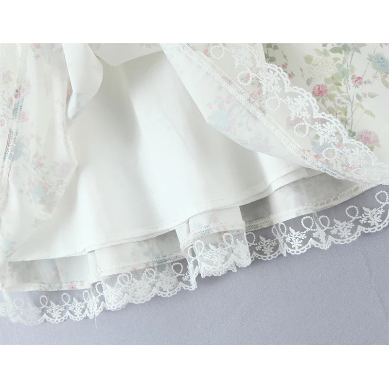 Inbal - Vintage-style floral mini dress