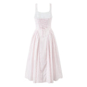 Yaela- Puffy plaid dress