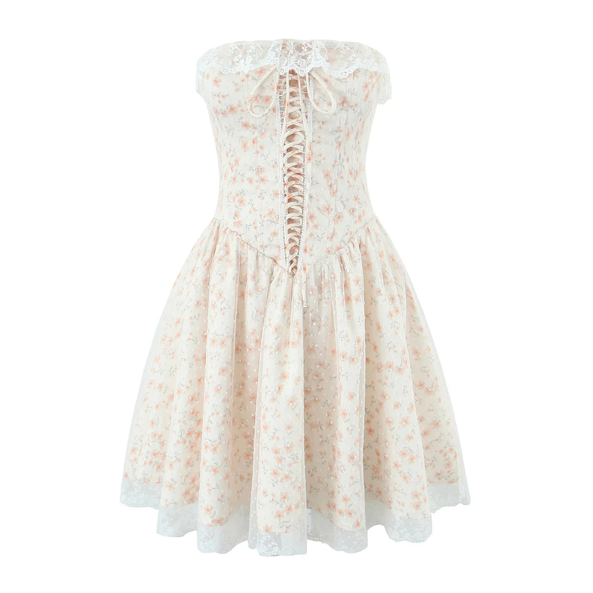 Romi - Vintage-style floral mini dress