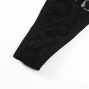 Nom Black Lace Skirt & Tank Set