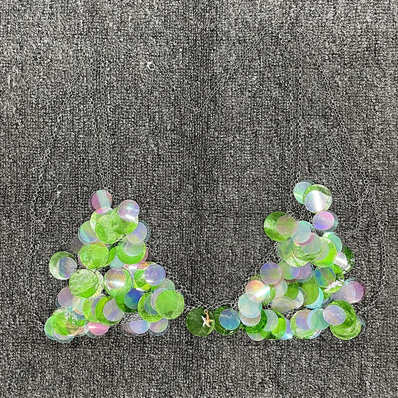 Sparkling Pearl Beaded Top- Festival