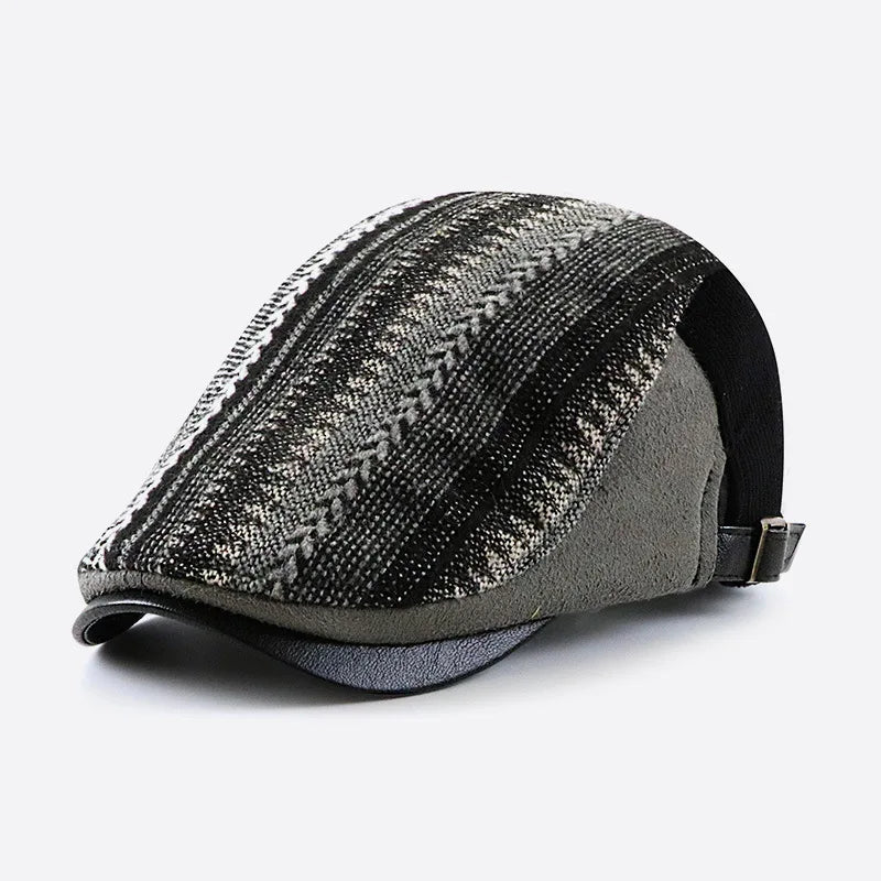 Tweed Newsboy Cap