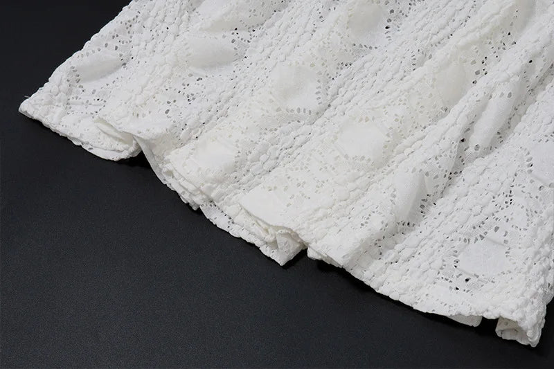 Shniqwa- White Skirt and Tank Set