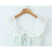 Princess - Layered mini dress with lace