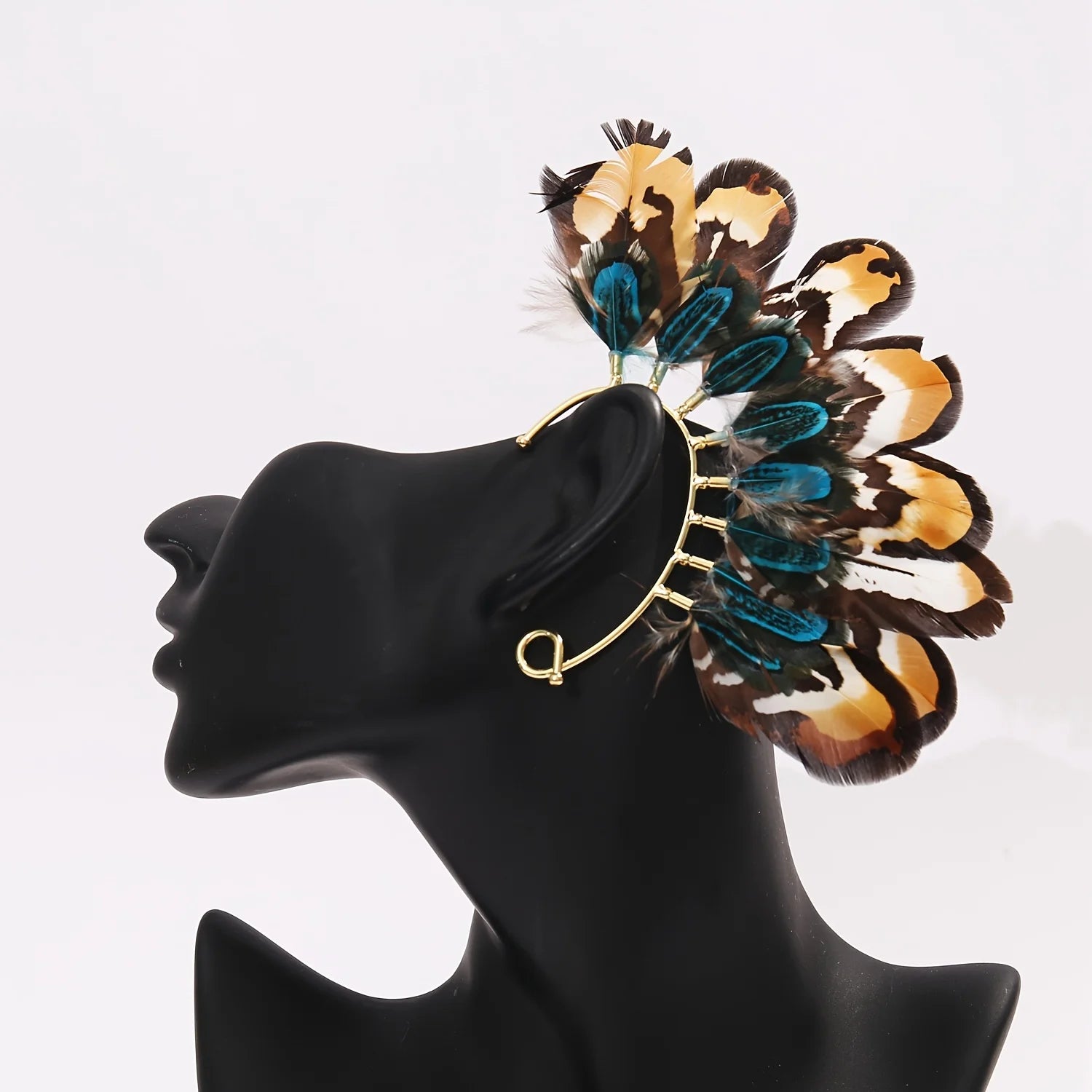 Feather earring