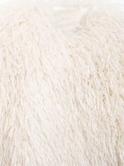 UO Short White Fur Coat