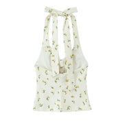 Anal - Lemon halter top and panties set