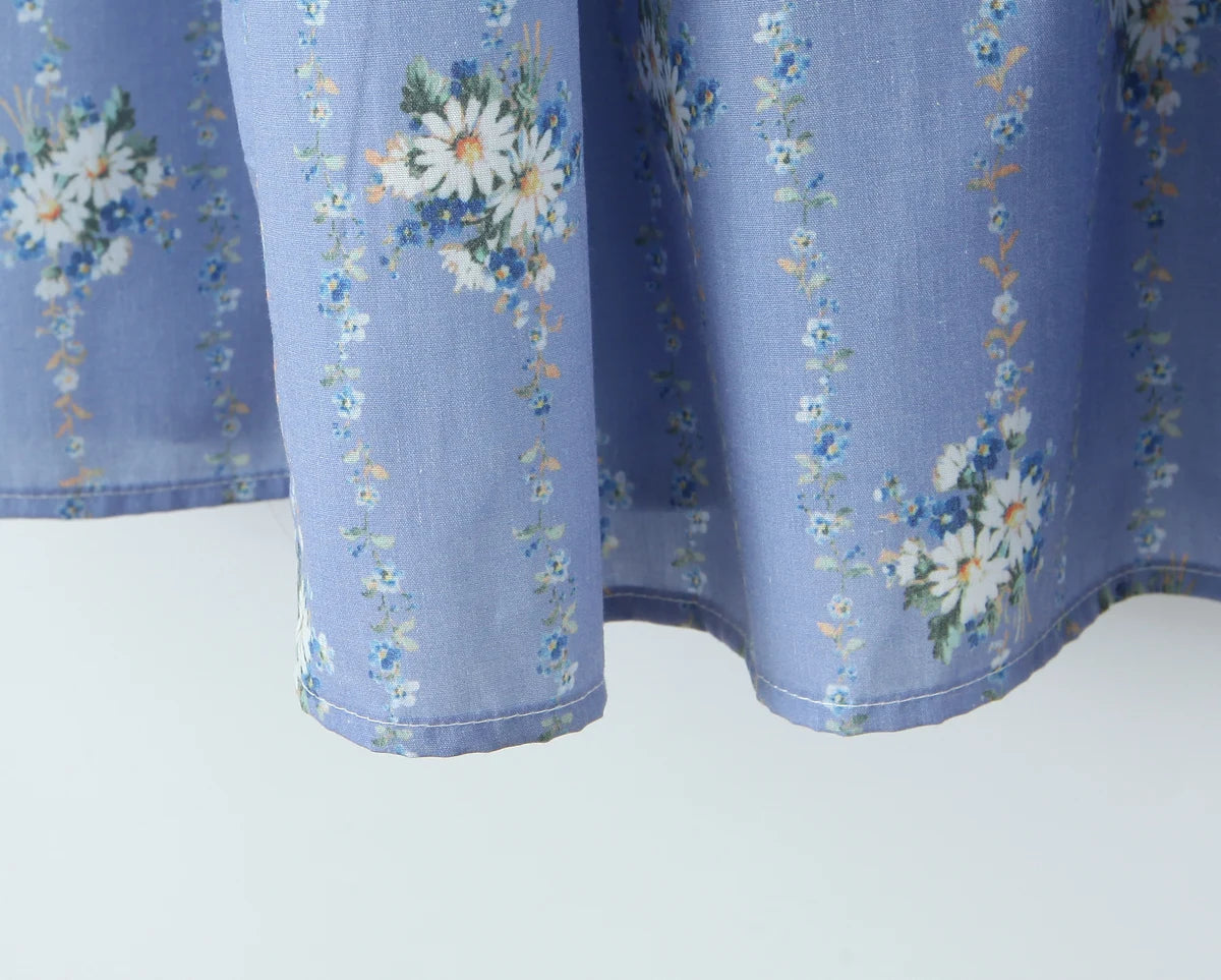 Flora - Blue dress