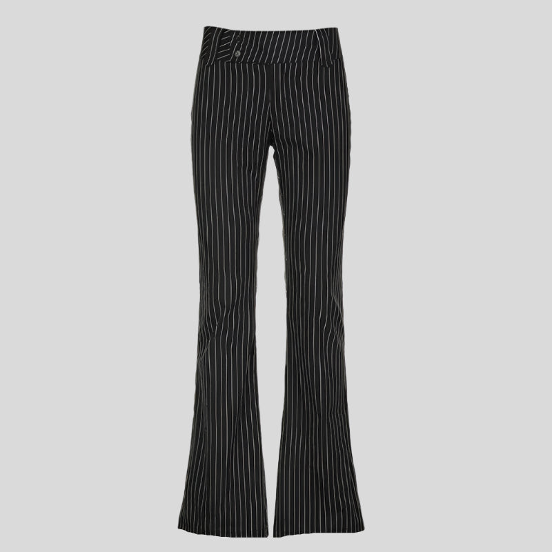 UU Elegant Striped Low Pants