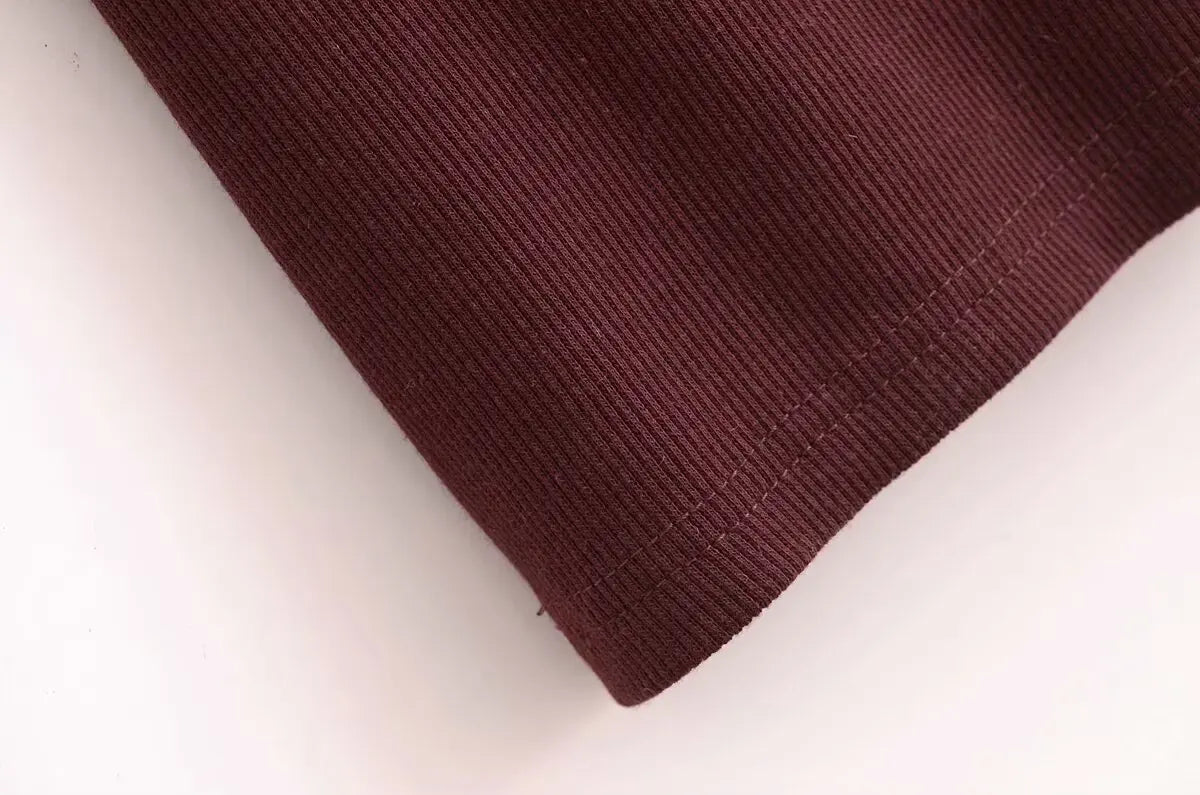 JI Brown Halter Dress