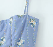 Flora - Blue dress