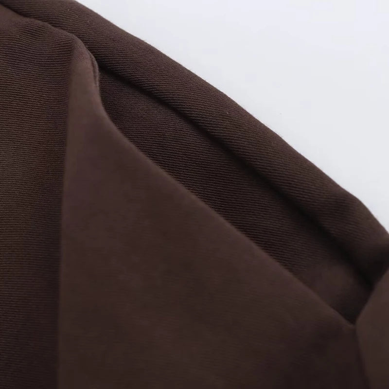 UIN Wide Elegant Brown Pants