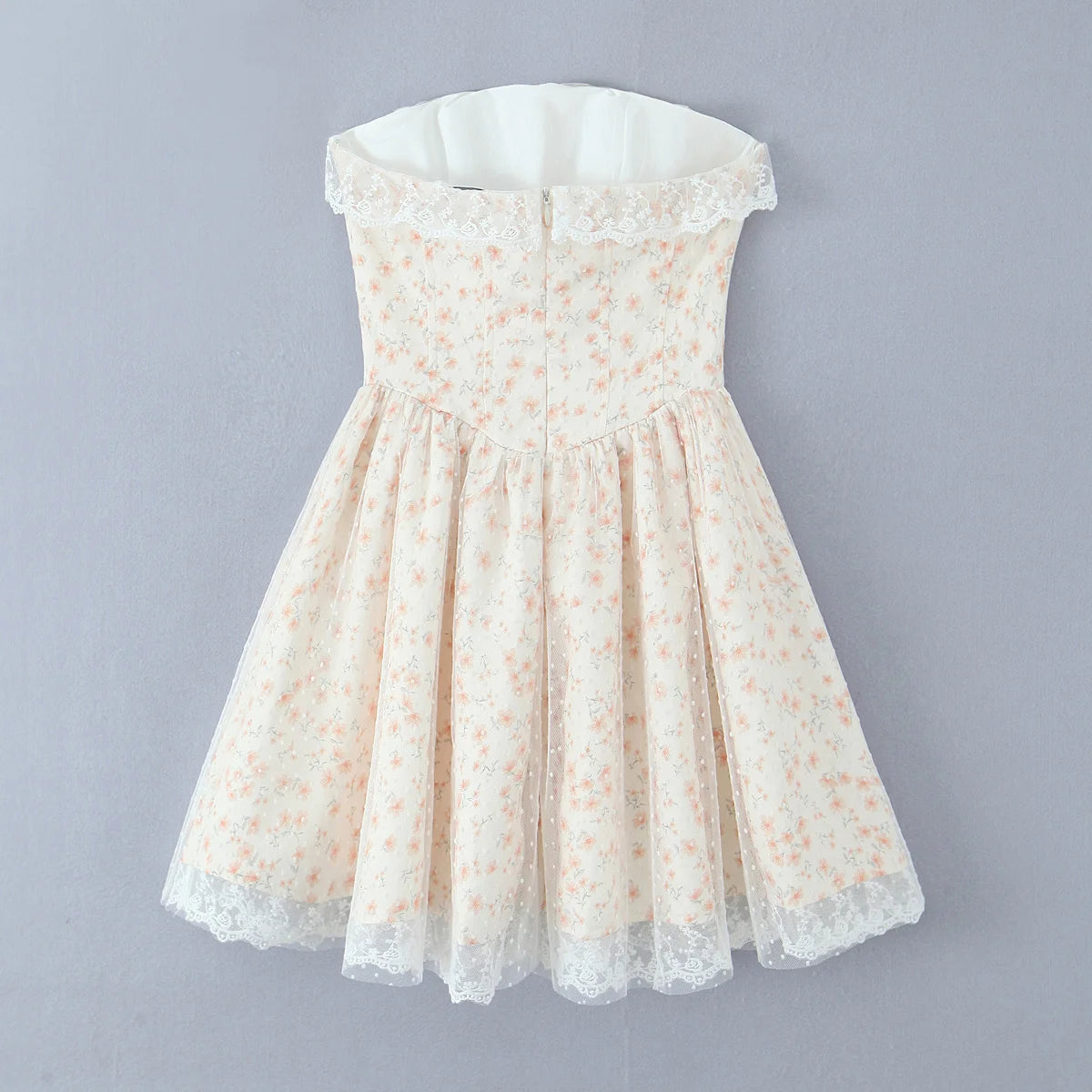 Romi - Vintage-style floral mini dress