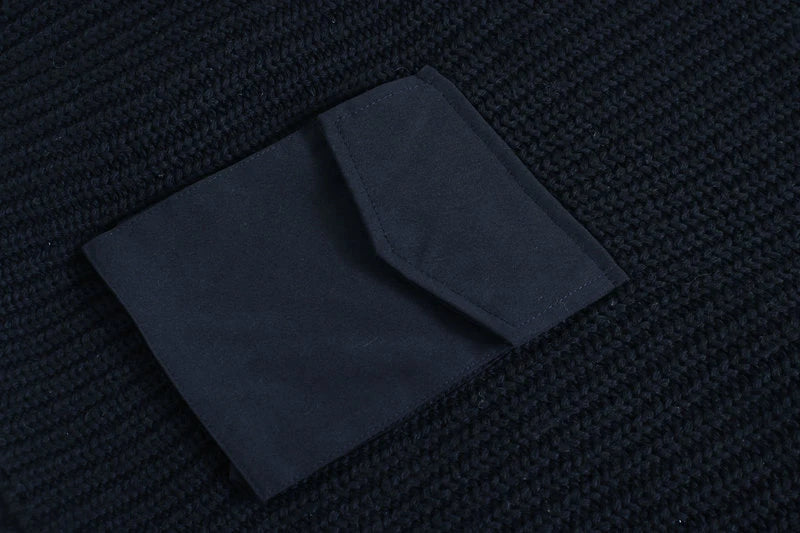 U Pocket Turtleneck Sweater