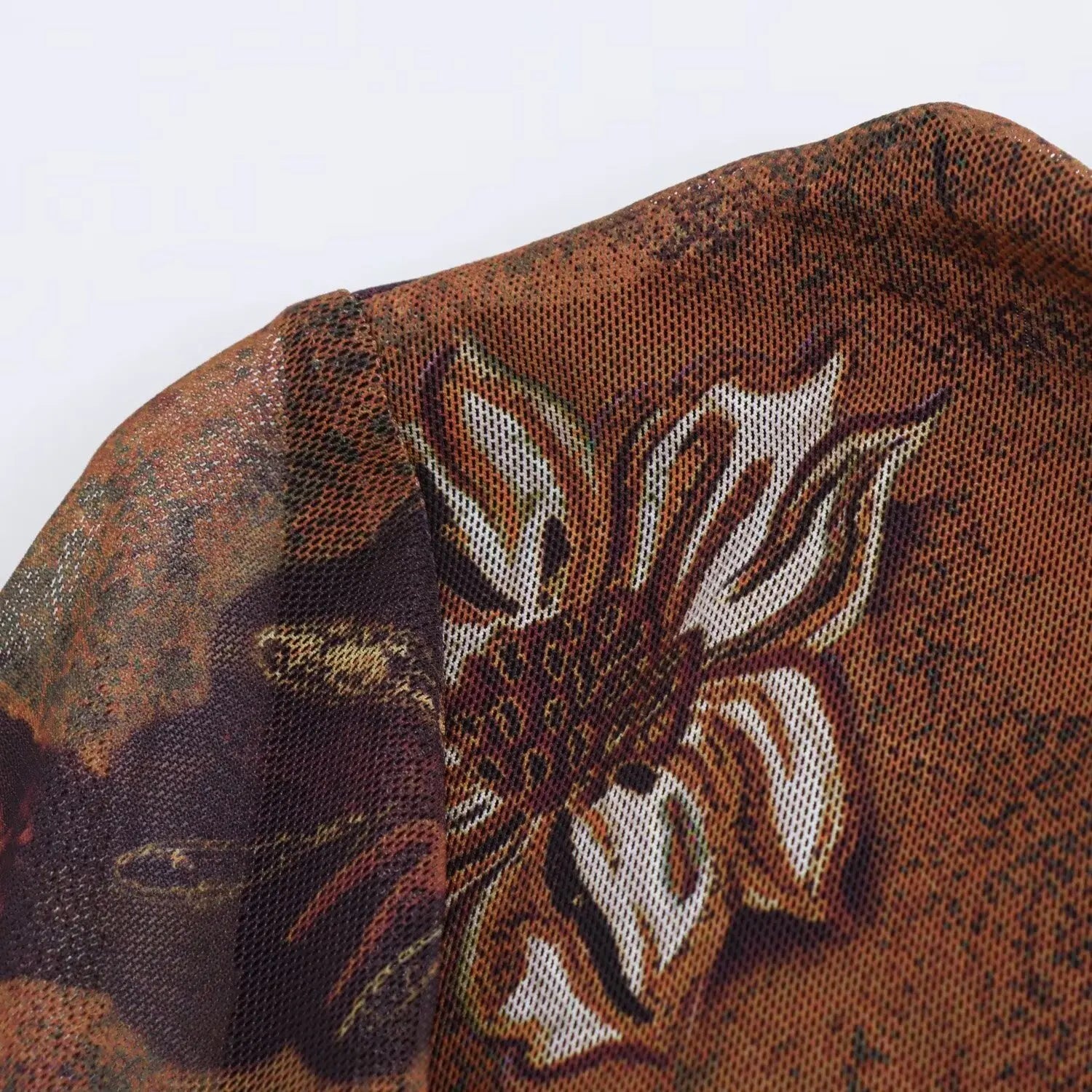 JI Floral Long-Sleeve Dress