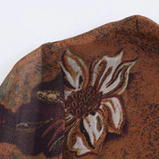 JI Floral Long-Sleeve Dress