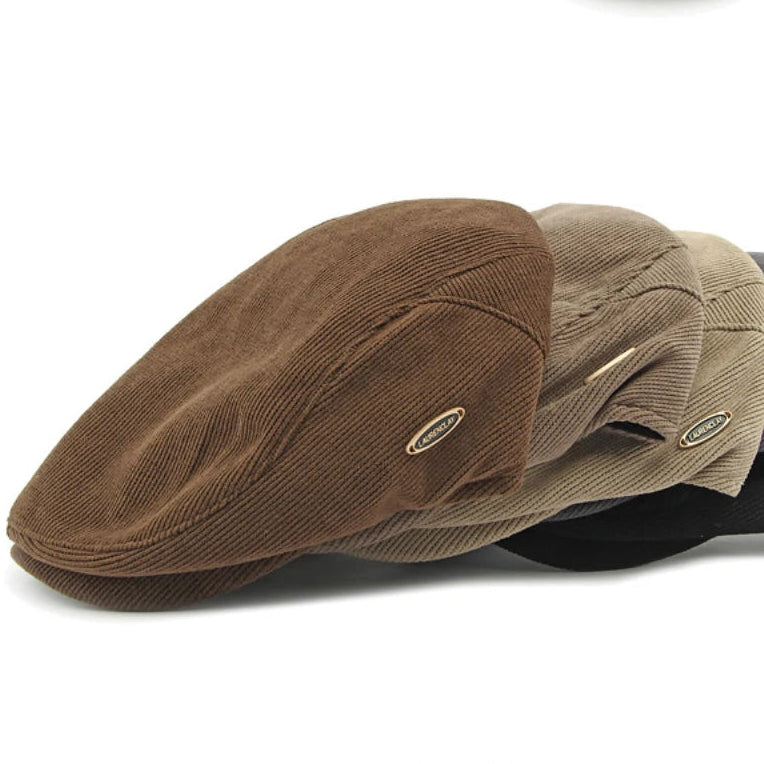 Corduroy Beret Hat