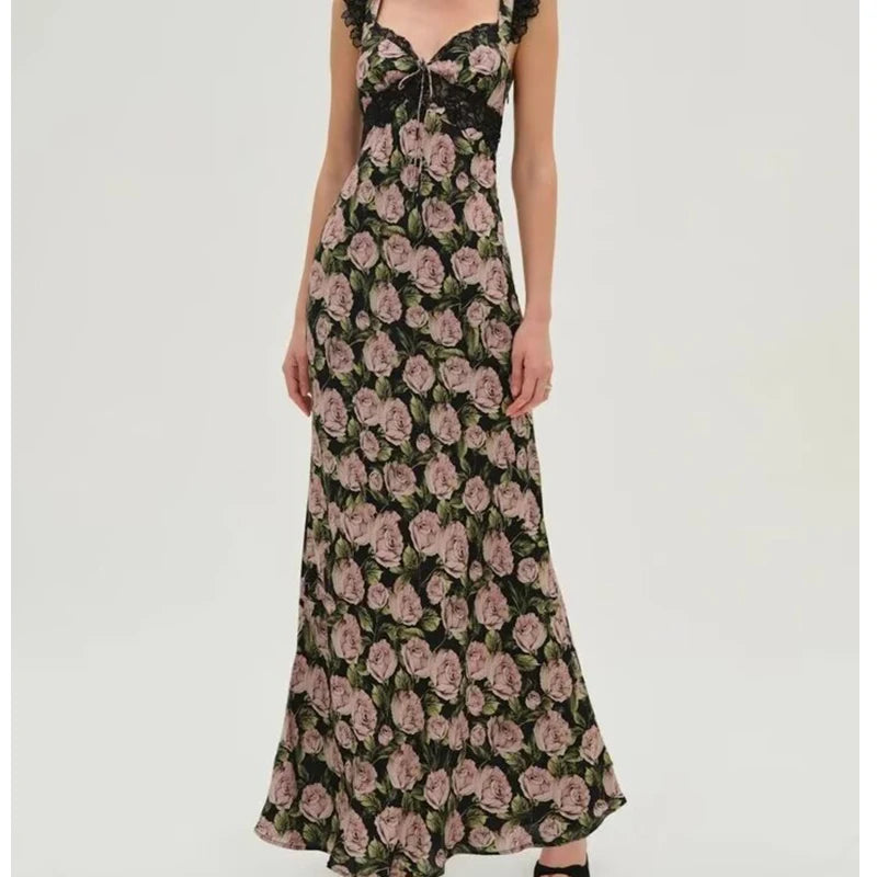 Princess - Floral Maxi Dress