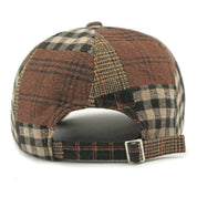 Retro Plaid Octagonal Beret Hat