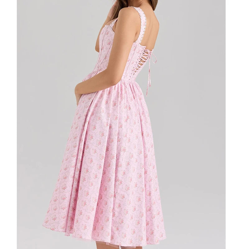 Yaara- Vintage Style Maxi Dress