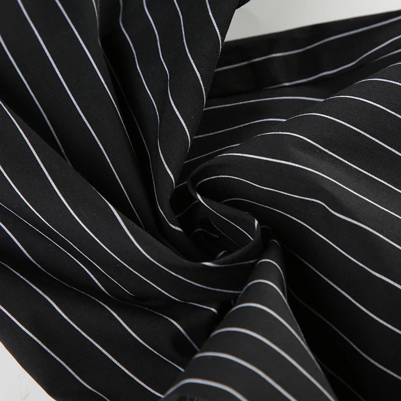 UU Elegant Striped Low Pants