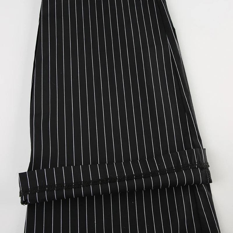 UU Elegant Striped Low Pants