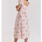 Taya- Corset Midi Dress