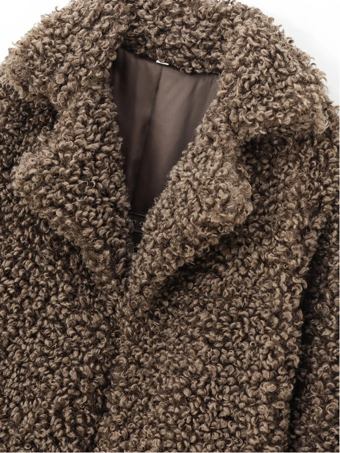Brown Fur Coat MOM